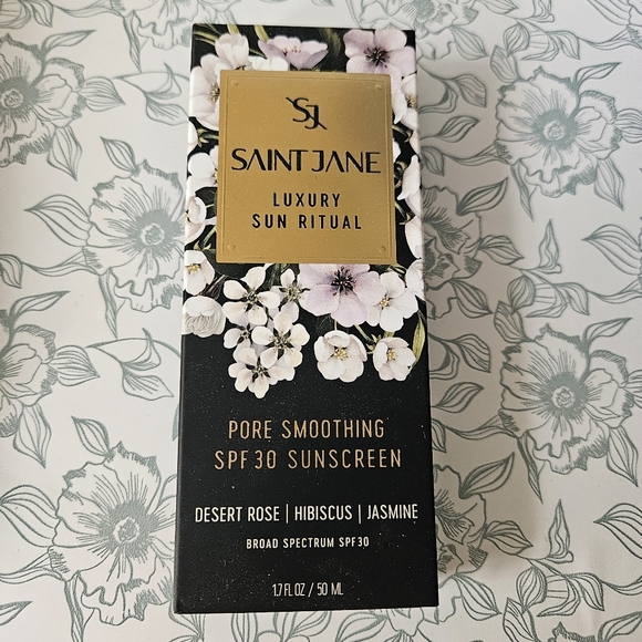 NIB Saint Jane Luxury Sun Ritual Pore Smoothing Face Sunscreen SPF 30 - Picture 2 of 3